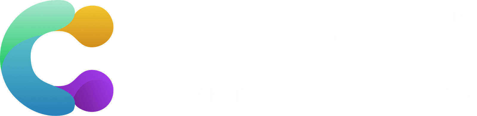 care bravo white logo