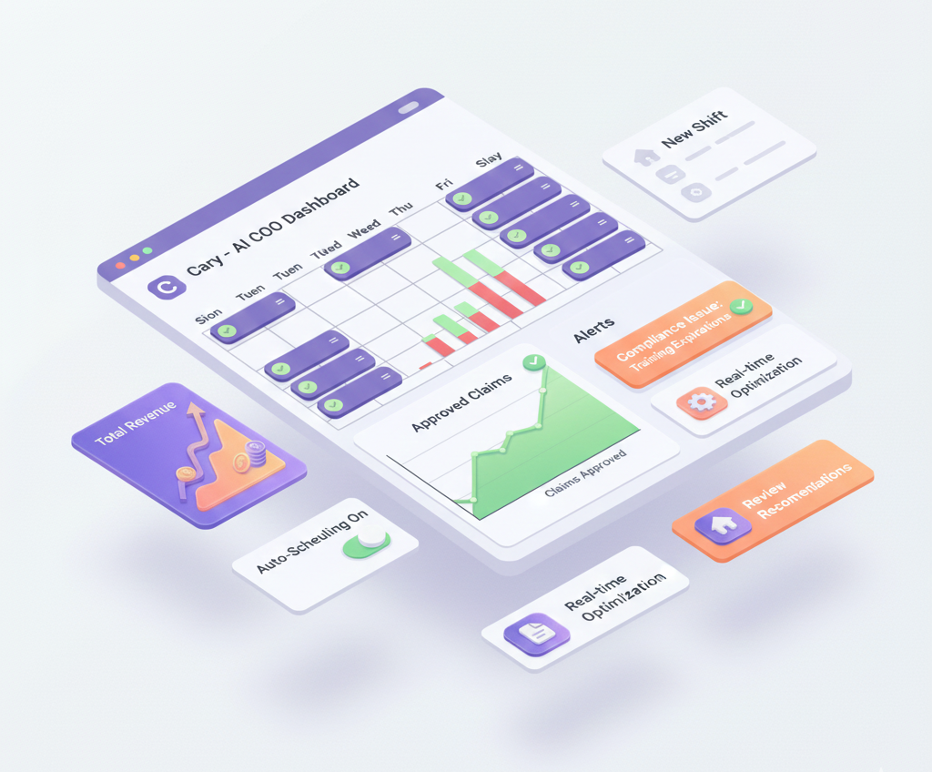 Your Invisible COO™ Meet Cary™ in carebravo